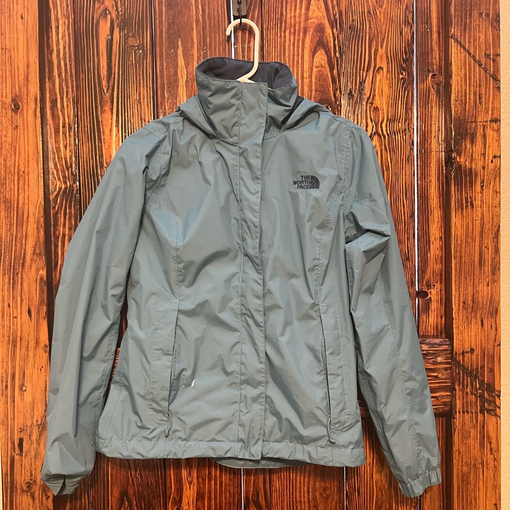 The North Face rain jacket